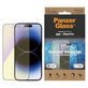 Tvrdené sklo UWF Anti-Bluelight AB s aplikátorom pre iPhone 14 Pro, Čierna, PanzerGlass