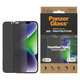 Tvrdené sklo UWF Privacy AB s aplikátorom pre iPhone 14 Plus/13 Pro Max, Čierna, PanzerGlass