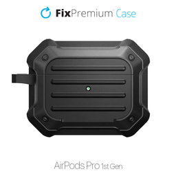 FixPremium - Puzdro Unbreakable pre AirPods Pro, čierna