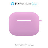 FixPremium - Silikónové Puzdro pre AirPods Pro, lila
