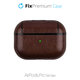 FixPremium - Puzdro z Umelej Kože pre AirPods Pro, hnedá