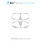 FixPremium - Nálepka proti Prachu pre AirPods 1 a 2, strieborná