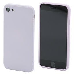 FixPremium - Silikónové Puzdro pre iPhone 7, 8, SE 2020 a SE 2022, fialová