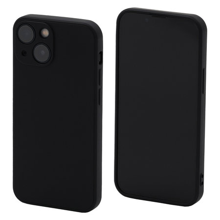 FixPremium - Silikónové Puzdro pre iPhone 13 mini, čierna
