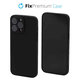 FixPremium - Silikónové Puzdro pre iPhone 13 Pro Max, čierna