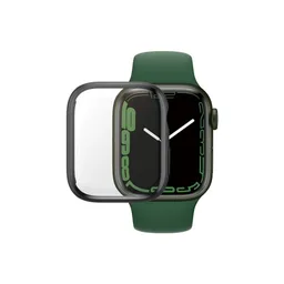 PanzerGlass - Tvrdené Sklo Full Body AB pre Apple Watch 7, 8 a 9 41mm, čierna