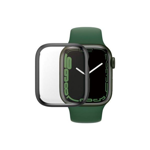 PanzerGlass - Tvrdené Sklo Full Body AB pre Apple Watch 7, 8 a 9 41mm, čierna