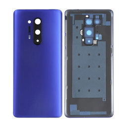 OnePlus 8 Pro - Batériový Kryt + Sklíčko Zadnej Kamery (Ultramarine Blue)