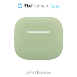 FixPremium - Silikónové Puzdro pre AirPods 3, zelená