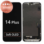 Displej pre iPhone 14 Plus, Dotykové sklo s rámom, Refurbished