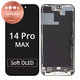 Displej pre iPhone 14 Pro Max, Dotykové sklo s rámom, Refurbished