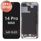 Displej pre iPhone 14 Pro Max, Dotykové sklo s rámom, Refurbished