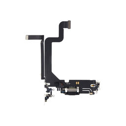 Apple iPhone 14 Pro Max - Nabíjací Konektor + Flex Kábel (Space Black)