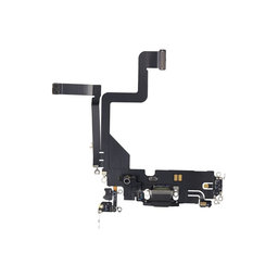 Apple iPhone 14 Pro - Nabíjací Konektor + Flex Kábel (Space Black)