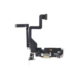 Apple iPhone 14 Pro - Nabíjací Konektor + Flex Kábel (Gold)