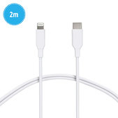 Lightning / USB-C kábel, 2 m, kompatibilný s Apple, bulk