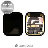 LCD Displej pre Apple Watch 7 45mm, Sapphire Crystal, Dotykové sklo bez rámu, Refurbished PRO