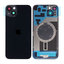 Apple iPhone 14 Plus - Sklo Zadného Housingu + Sklíčko Kamery + Kovový Pliešok + Magsafe Magnet (Midnight)