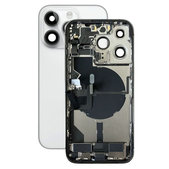 Apple iPhone 14 Pro - Zadný Housing s Malými Dielmi (Silver)