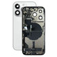 Apple iPhone 14 Pro - Zadný Housing s Malými Dielmi (Silver)