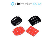 FixPremium - Sada Lepiek pre GoPro Držiaky