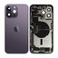 Apple iPhone 14 Pro Max - Zadný Housing s Malými Dielmi (Deep Purple)