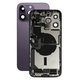 Apple iPhone 14 Pro Max - Zadný Housing s Malými Dielmi (Deep Purple)