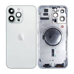 Apple iPhone 14 Pro Max - Zadný Housing (Silver)