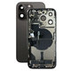 Apple iPhone 14 Pro - Zadný Housing s Malými Dielmi (Space Black)
