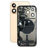 Apple iPhone 14 Pro - Zadný Housing s Malými Dielmi (Gold)