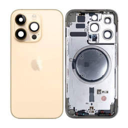 Apple iPhone 14 Pro - Zadný Housing (Gold)