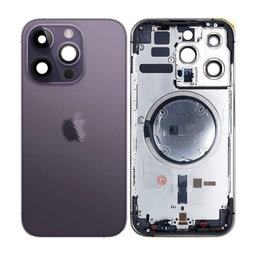 Apple iPhone 14 Pro - Zadný Housing (Deep Purple)