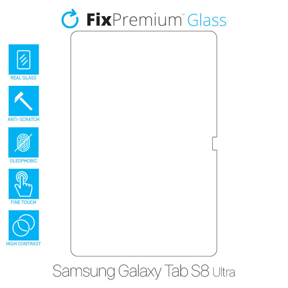 FixPremium Glass - Tvrdené Sklo pre Samsung Galaxy Tab S8 Ultra