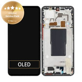 Xiaomi 12T Pro 22081212UG - LCD Displej + Dotykové Sklo + Rám (Black) - 560003L12U00 Genuine Service Pack