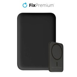 FixPremium - MagSafe PowerBank 5000 mAh, čierna