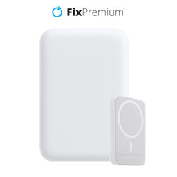 FixPremium - MagSafe PowerBank 10 000 mAh, biela