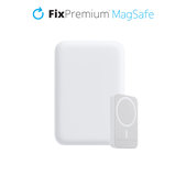 FixPremium - MagSafe PowerBank 10 000mAh, biela