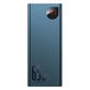 Baseus - 65W PowerBank 20 000 mAh, modrá