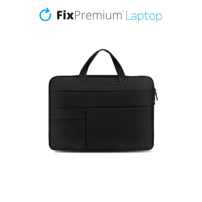 FixPremium - Taška na Notebook 13", čierna