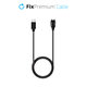 FixPremium - USB-C Nabíjací Kábel pre Garmin Hodinky, čierna