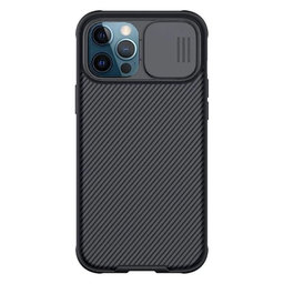 Nillkin - Puzdro CamShield pre iPhone 12 Pro Max, čierna