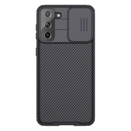 Nillkin - Puzdro CamShield pre Samsung Galaxy S21 Plus, čierna