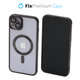 FixPremium - Puzdro Crystal s MagSafe pre iPhone 14 Plus, čierna