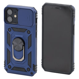 FixPremium - Puzdro CamShield pre iPhone 12 mini, modrá