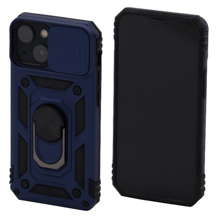 FixPremium - Puzdro CamShield pre iPhone 13 mini, modrá