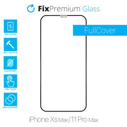 FixPremium FullCover Glass - Tvrdené Sklo pre iPhone XS Max a 11 Pro Max