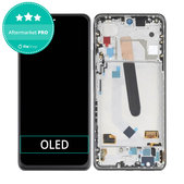 Xiaomi Mi 11i - LCD Displej + Dotykové Sklo + Rám (Cosmic Black) OLED