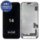 Displej In-Cell FHD pre iPhone 14, Dotykové sklo s rámom, FixPremium