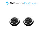 FixPremium - PS4/PS5 Controller Grip Caps - Set 2ks, biela