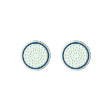 FixPremium - PS4/PS5 Controller Grip Caps - Set 2ks, transparentná modrá